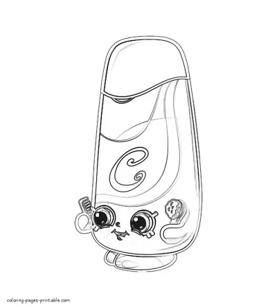 Shopkins coloring