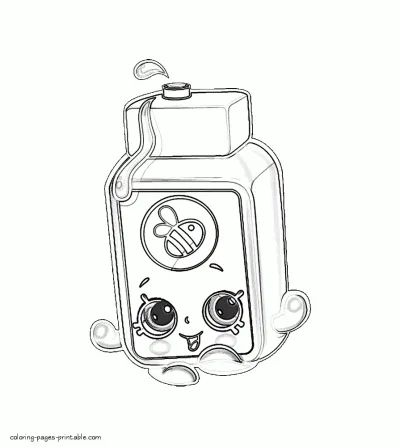 Coloring pictures Shopkins