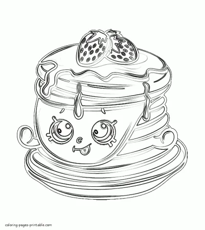 Shopkins for coloring
