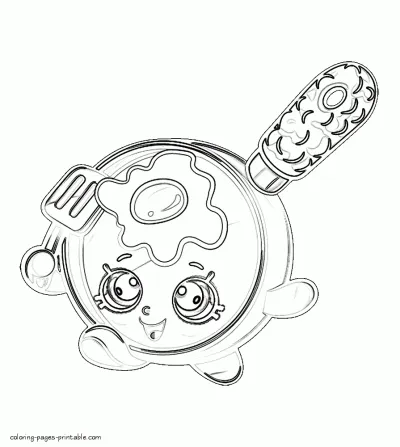 Coloring pages of Shopkins
