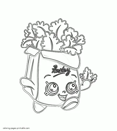 Coloring pages for Shopkins