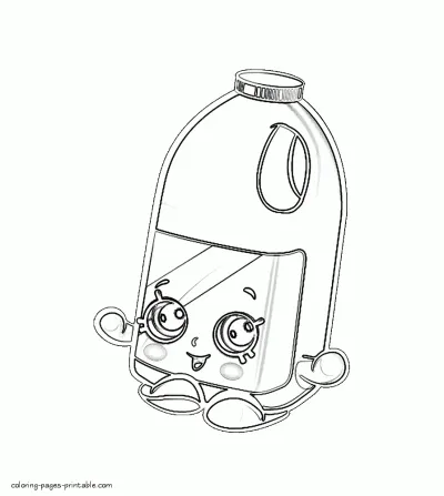 Shopkins coloring pages printable