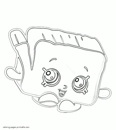 Shopkins coloring pages season 6