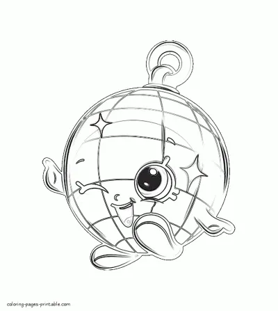 Shopkins printable coloring pages