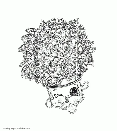 Shopkins coloring pages