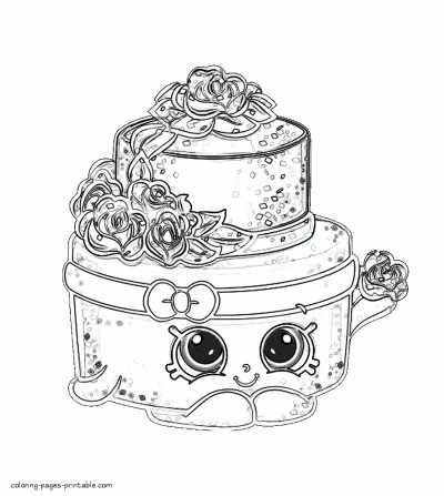 Coloring pages Shopkins
