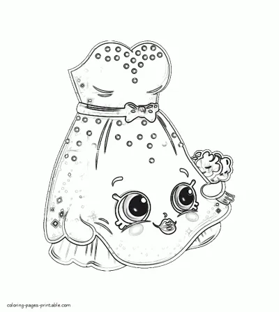 Coloring Shopkins