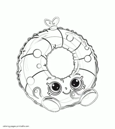 Printable coloring pages Shopkins