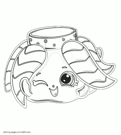 Shopkins coloring pages to print