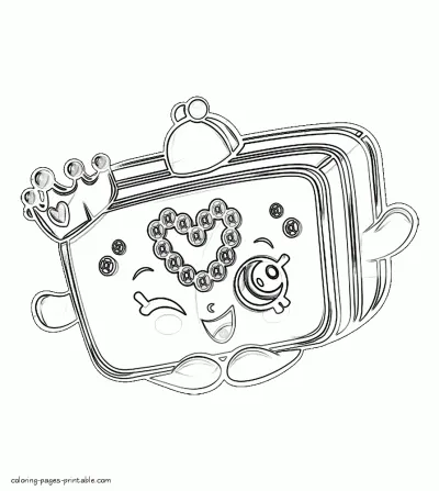 Shopkins coloring pages free printable
