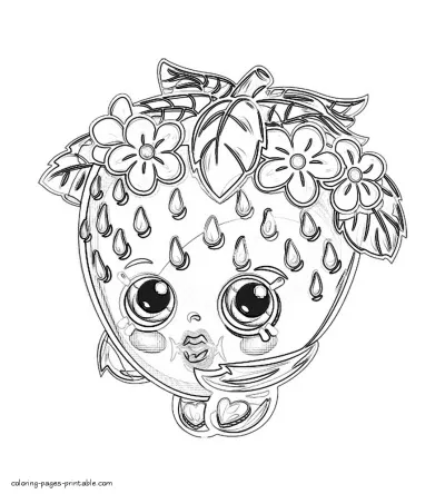 Coloring Shopkins