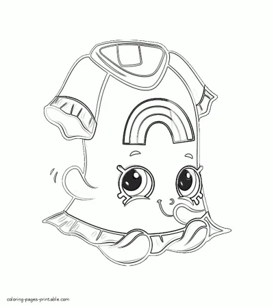 Coloring pages Shopkins