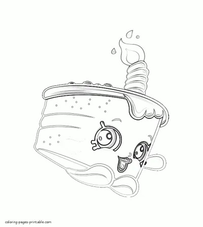 Shopkins coloring pages