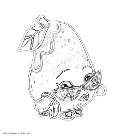 Shopkins coloring pictures to print