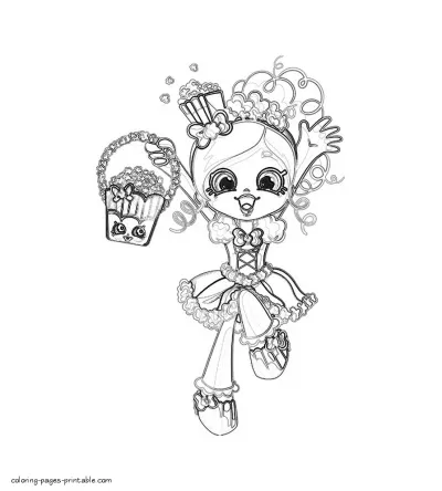 Coloring pages of Shopkins