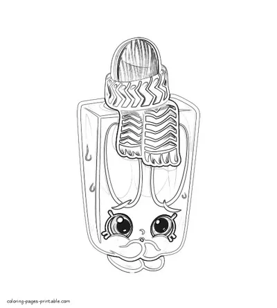 Shopkins printable coloring pages
