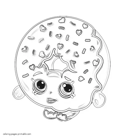 Shopkins coloring pages season 1