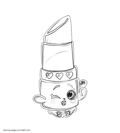 Shopkins season 1 coloring pages