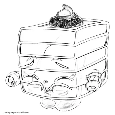 Shopkins coloring pages free printable
