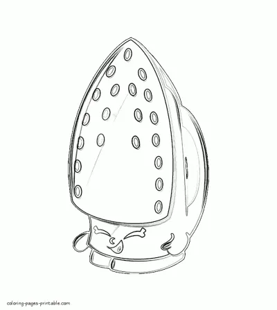 Free Shopkins Sizzles colouring pages to print