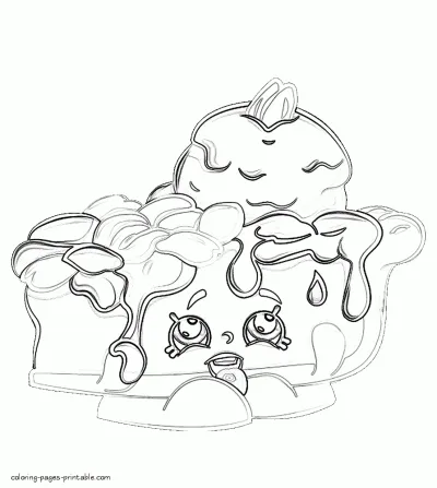 Baby Shopkins coloring pages