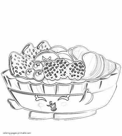 Shopkins petkins coloring pages