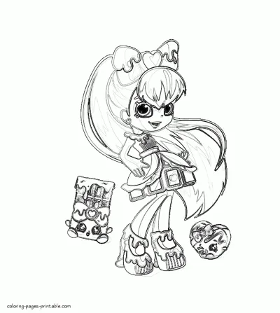 Shopkins coloring pages season 3