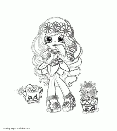 Shopkins season 3 coloring pages
