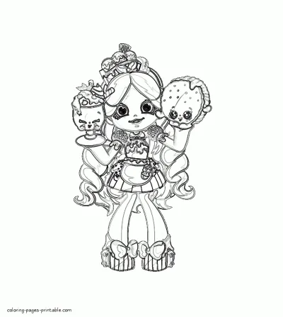 Shopkins season 3 coloring pages