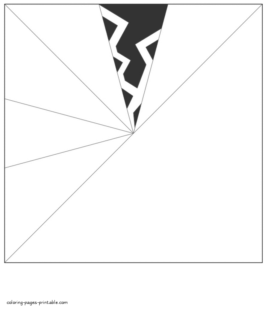 Template of a snowflake Template of a paper snowflake