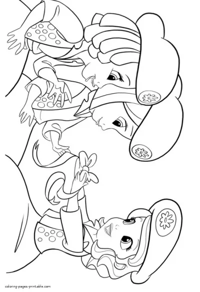 Cute Sofia the First coloring pages free printable