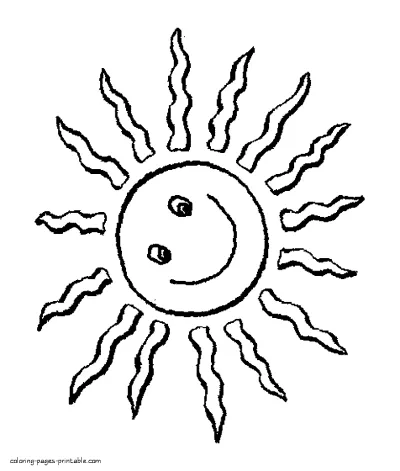 Space colouring book. Solar system