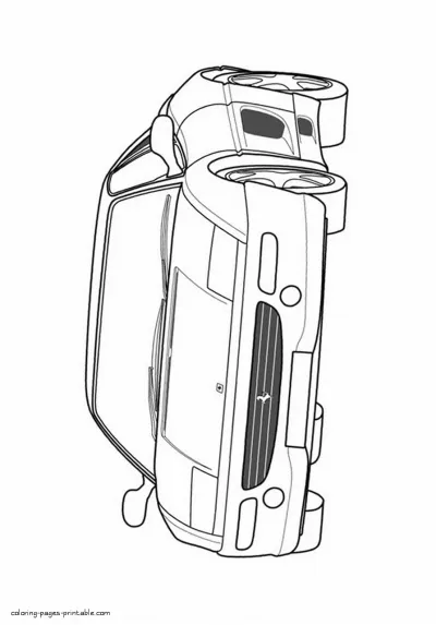 Car printable coloring pages. For kid boys