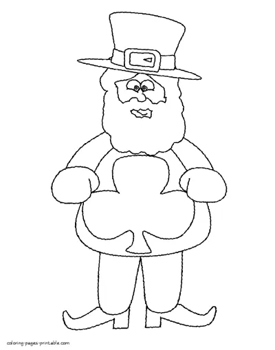 St. Patricks Day coloring pages for print out