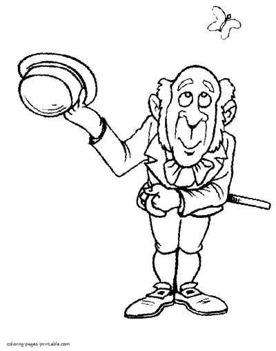 St. Patrick's Day colouring pages. Leprechauns