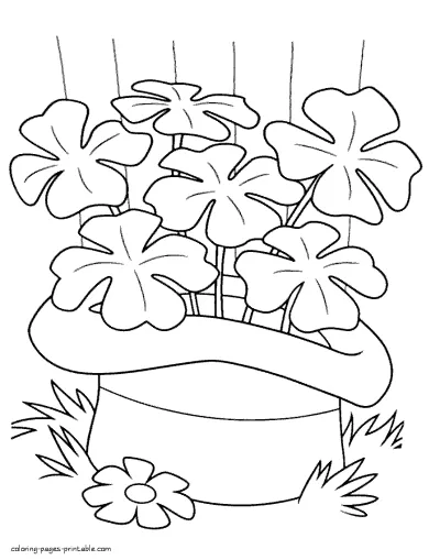 St. Patrick's Day coloring pages