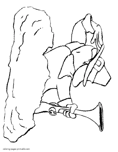 Thanksgiving coloring book pages for printing