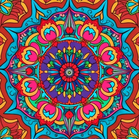 Abstract coloring pages for adults