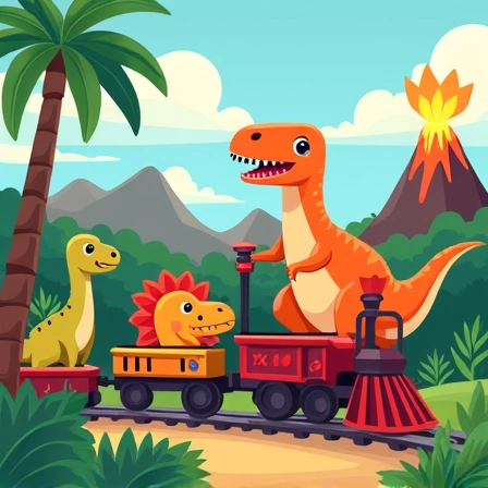 Dinosaur Train coloring pages