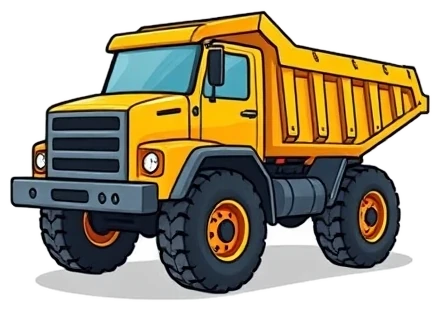 Dump truck coloring pages Dump truck coloring pages