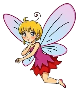 Fairy coloring pages