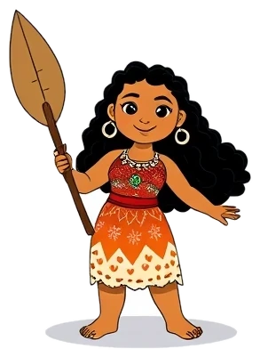 Moana coloring pages