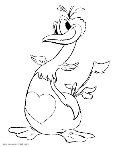 Free valentine printable coloring pages for kids