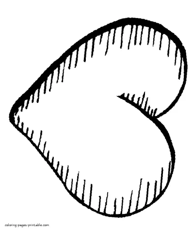 Love hearts coloring pages for free