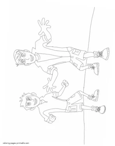 Wild Kratts coloring pages