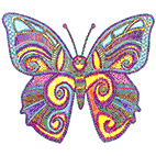 Butterfly Coloring Pages For Adults free