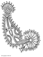 Free Abstract Coloring Pages For Adults