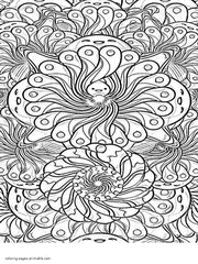Free Abstract Coloring Pages For Kids And Adults