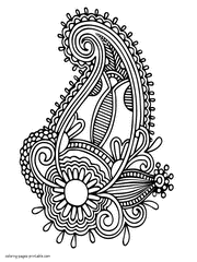 Printable Abstract Coloring Pages For Adults Free