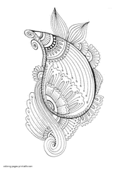 Cool Abstract Coloring Pages For Adults